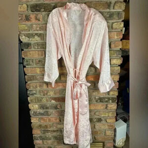 NWT VTG Victoria’s Secret Bathrobe  Dressing Gown Gold Label M/L 80s 90s